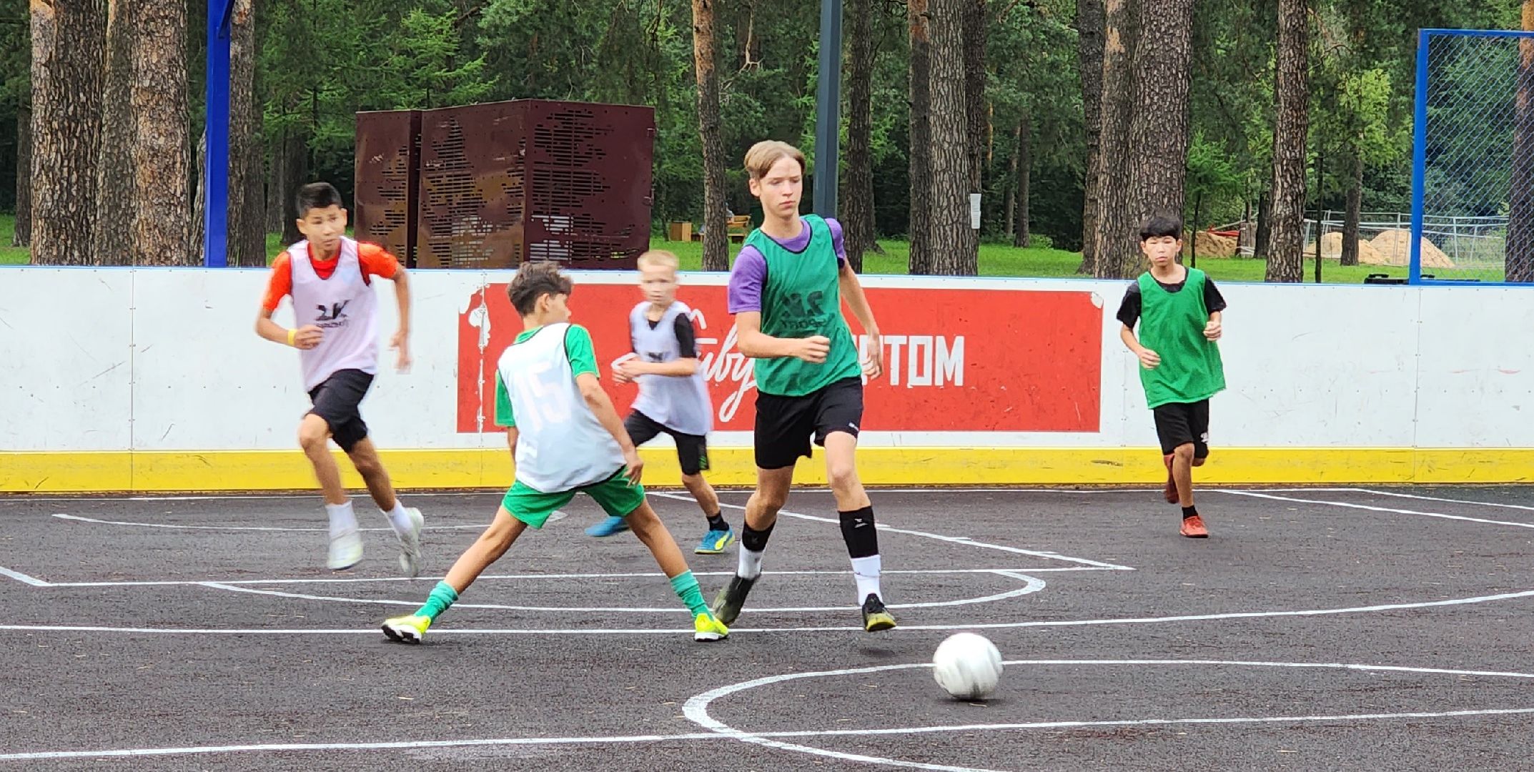 футбол, лесопарк, Котельники