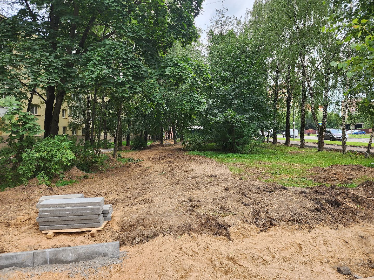 Звенигород, благоустройство, дворы, квартальные дороги