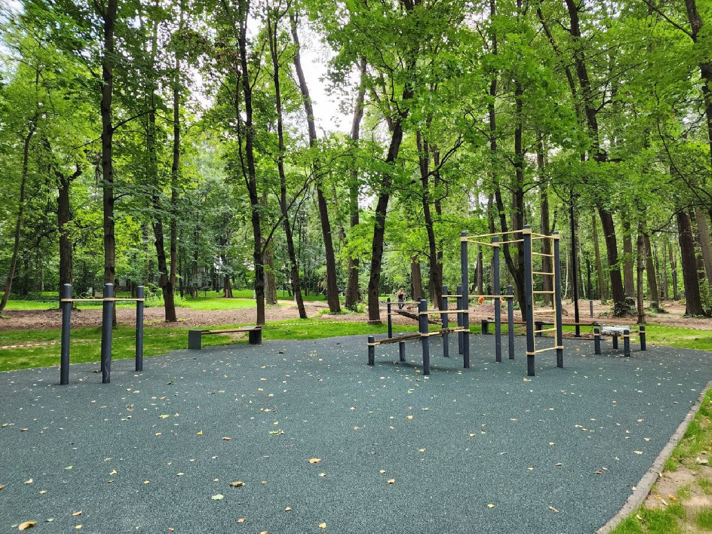 парк, благоустройство, люди, Лосино-Петровский