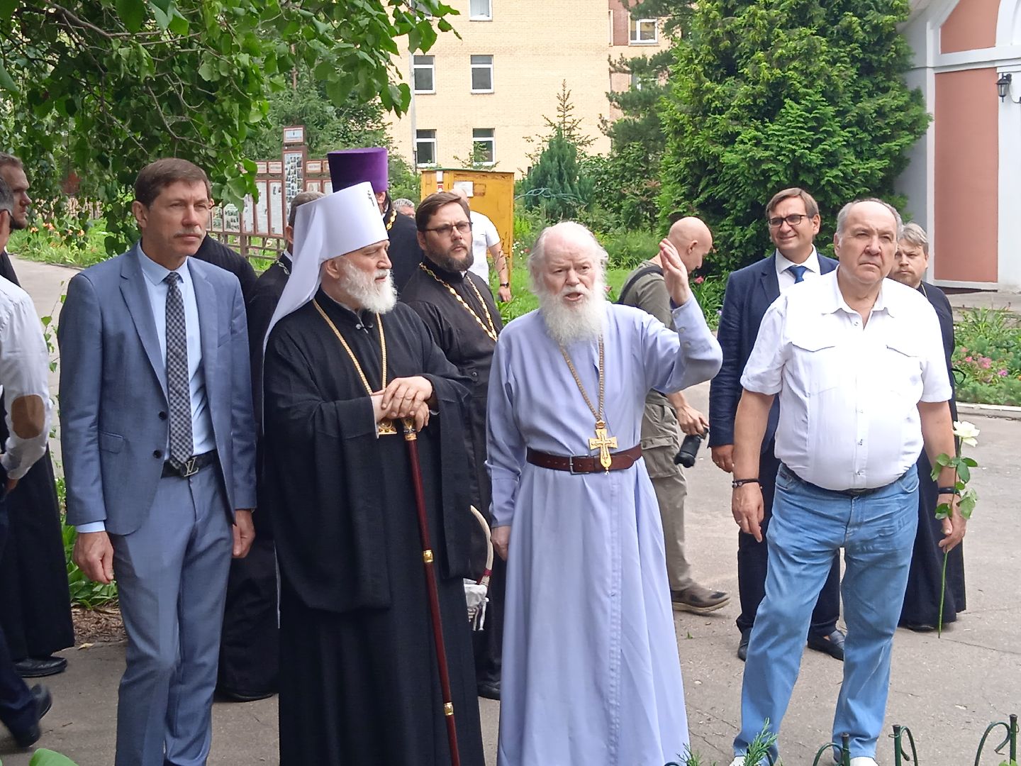 митрополит, Крутицкий, Коломенский, Павел, визит, Преображенский, храм, богадельня, больница