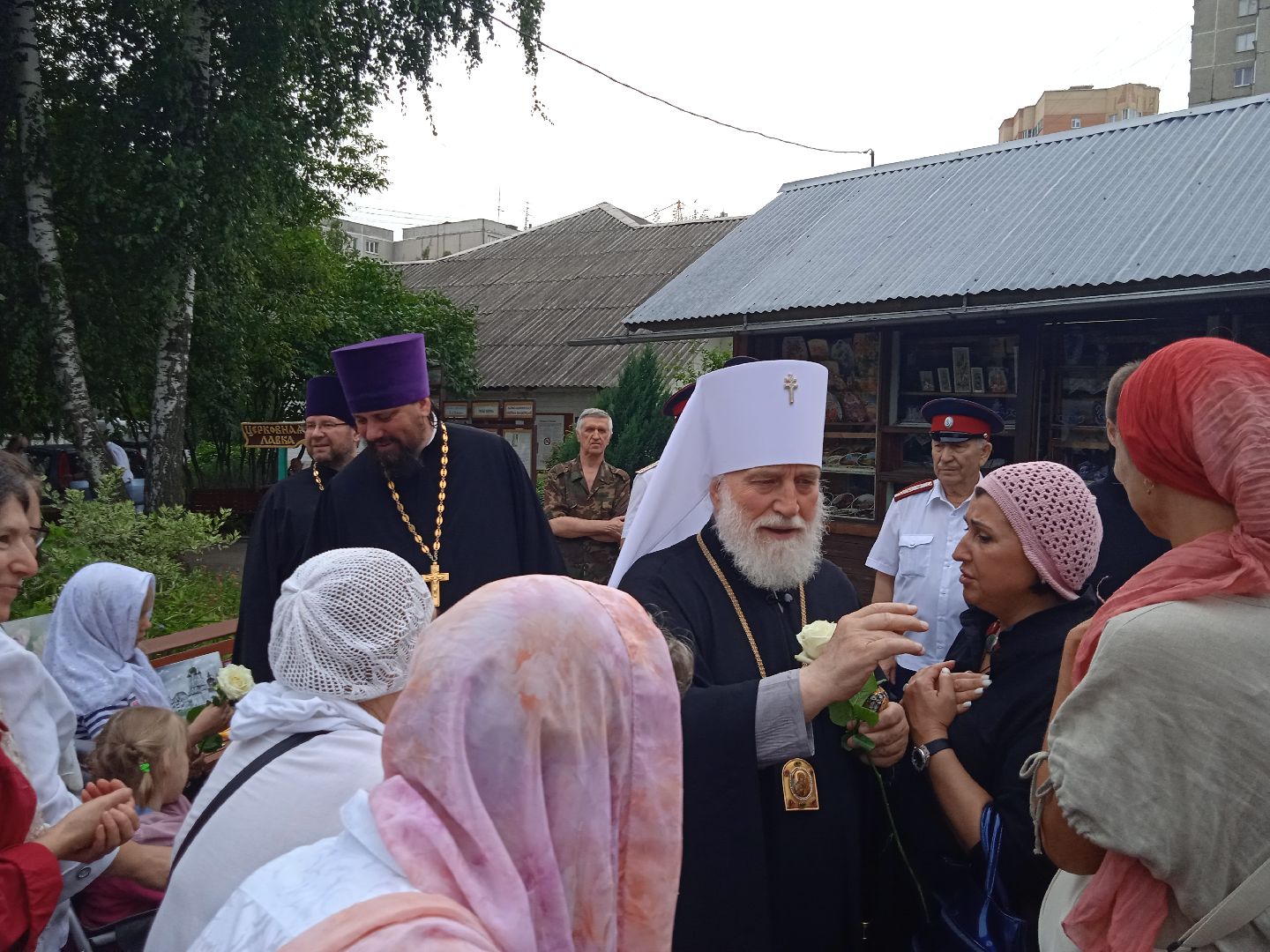 митрополит, Крутицкий, Коломенский, Павел, визит, Преображенский, храм, богадельня, больница