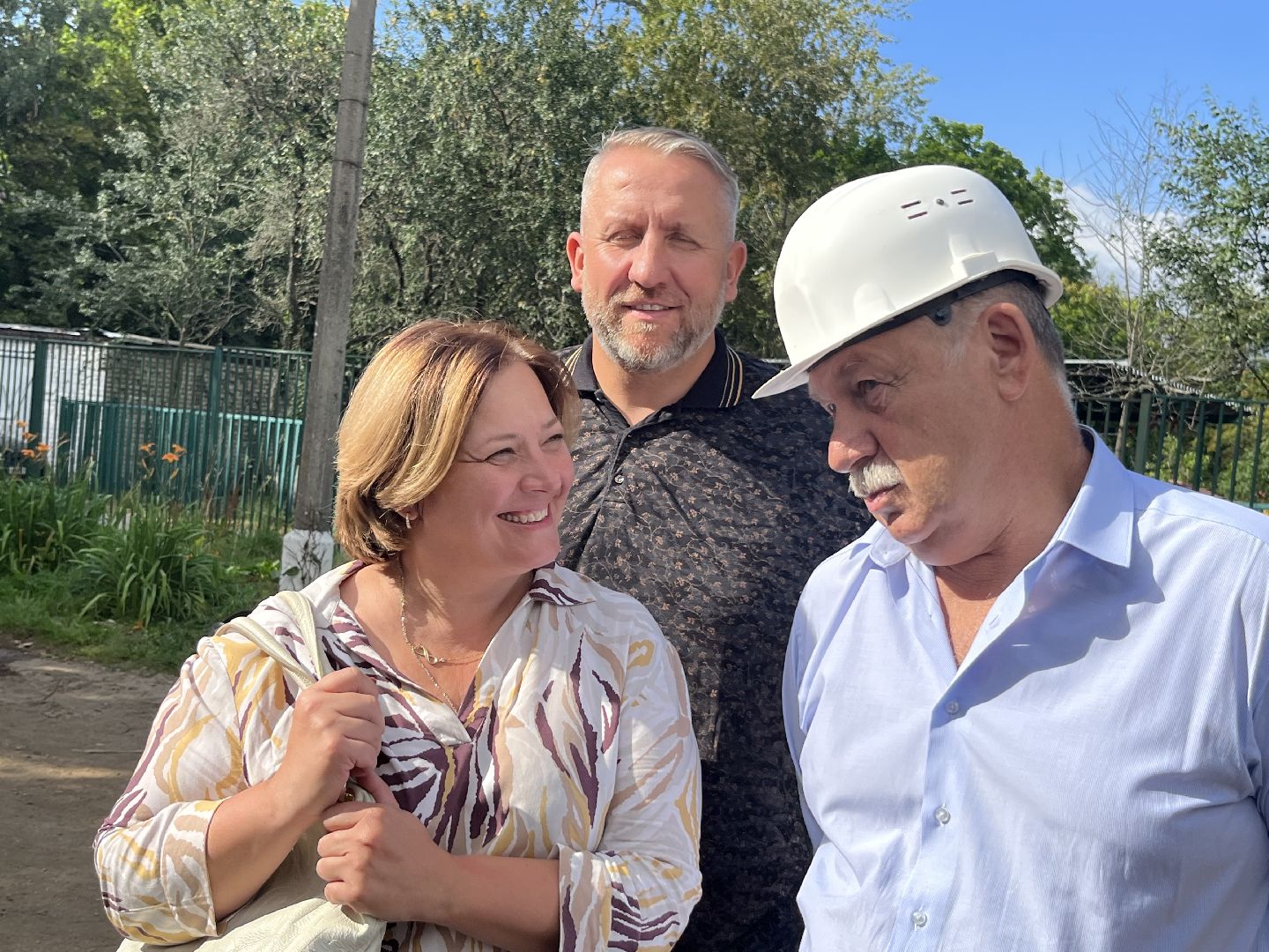 Наро-Фоминский городской округ, Селятино, капитальный ремонт, школа, школьная жизнь, Андрей Воробьёв, Александр Баранов