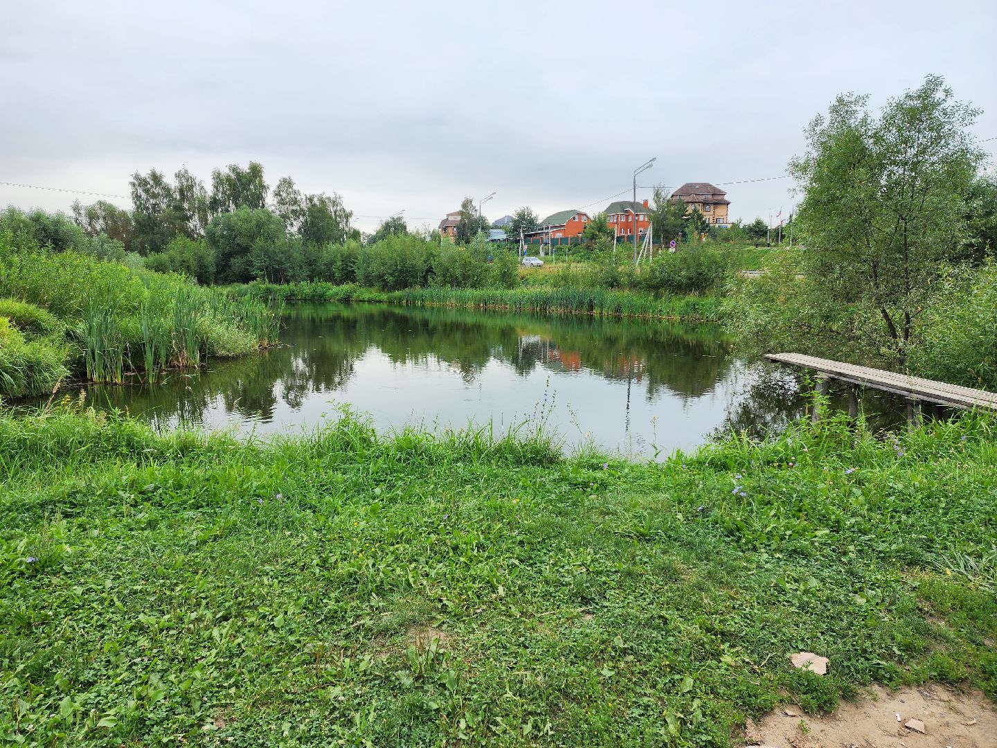 Раменское, благоустройство, площадка в деревне Становое