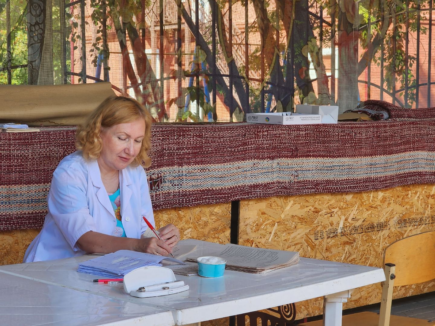 Павловский Посад, городской округ Павловский Посад, медицина, образование, люди, осмотр, парк, лето