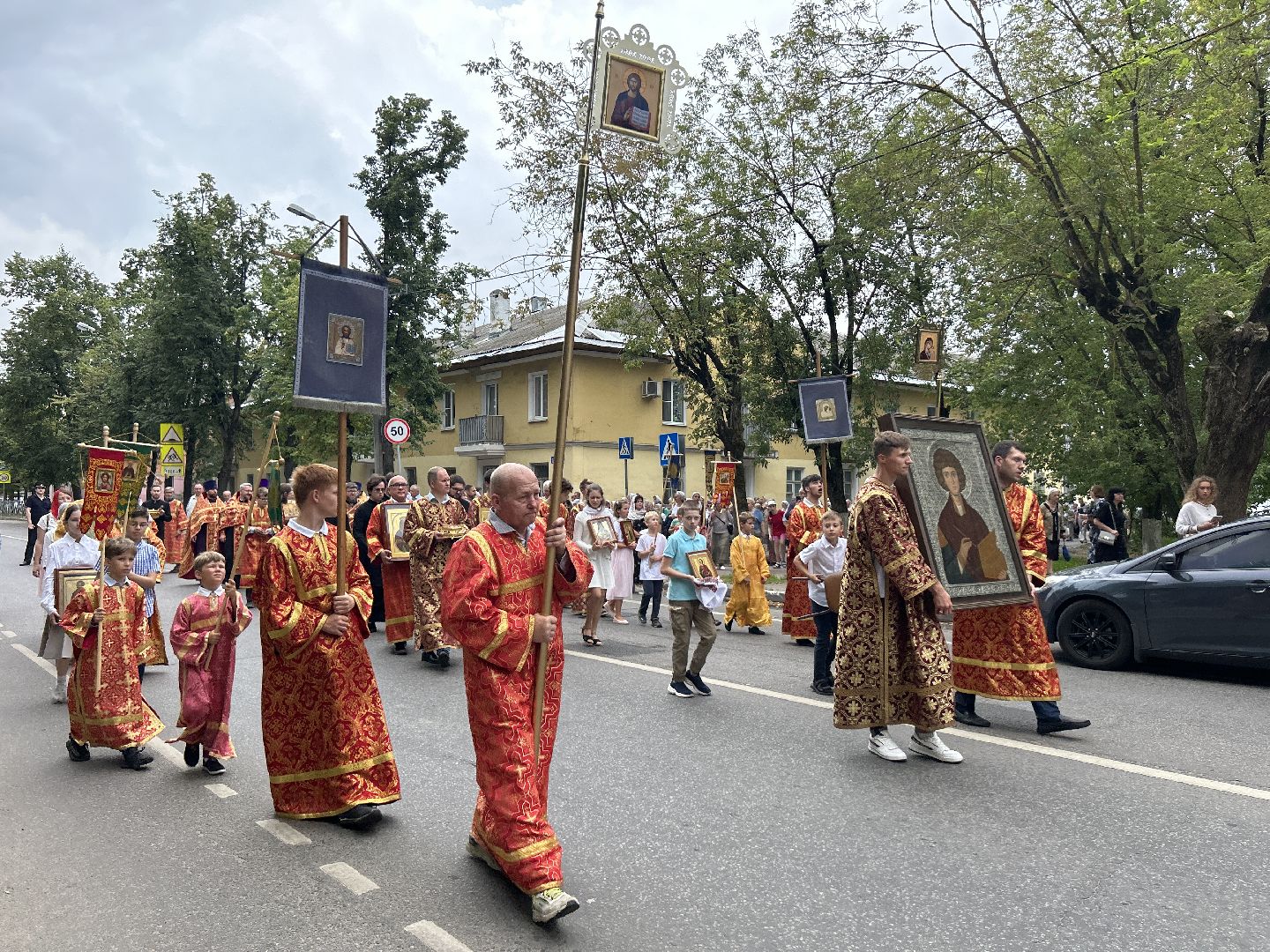 праздник, церковь, Фрязино