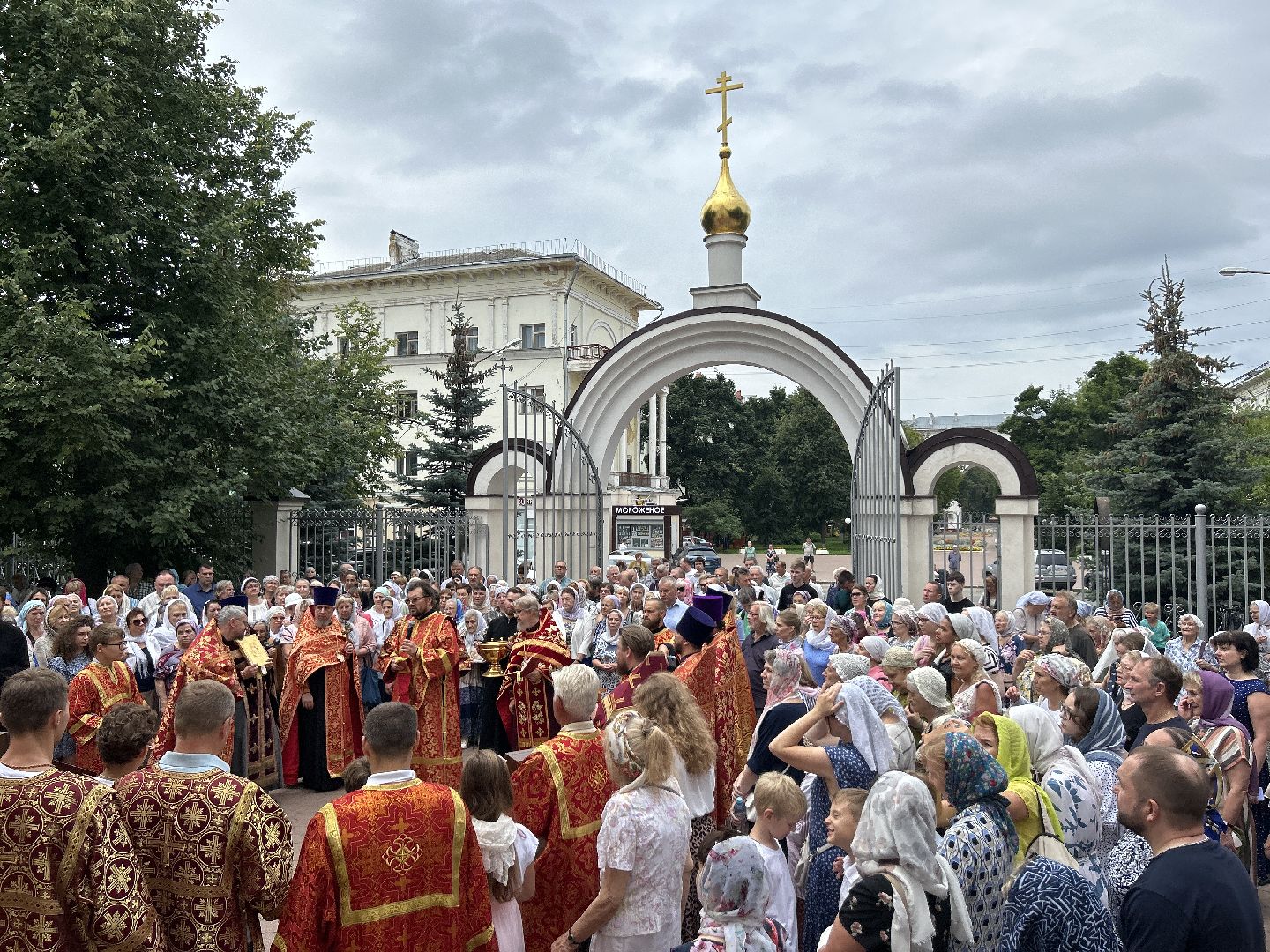 праздник, церковь, Фрязино