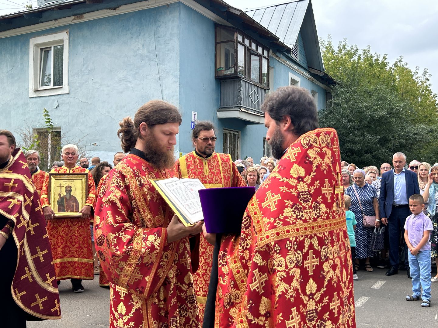 праздник, церковь, Фрязино