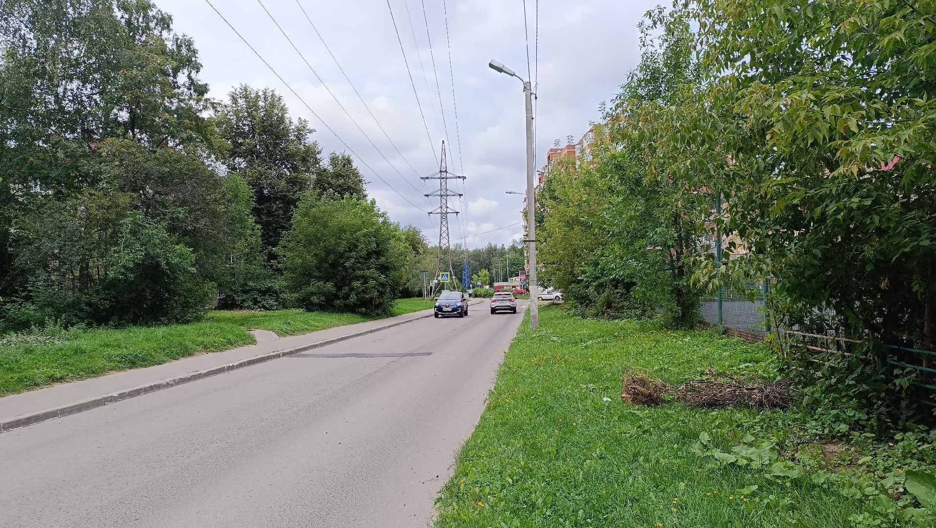 Лобня, благоустройство, дорога