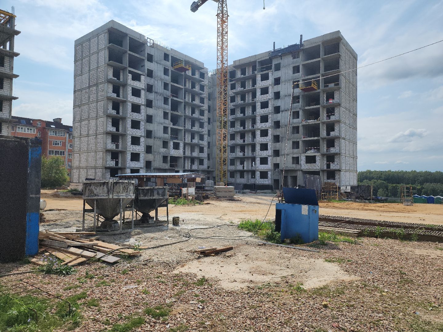 Кашира, строительство, жильё, спальный район