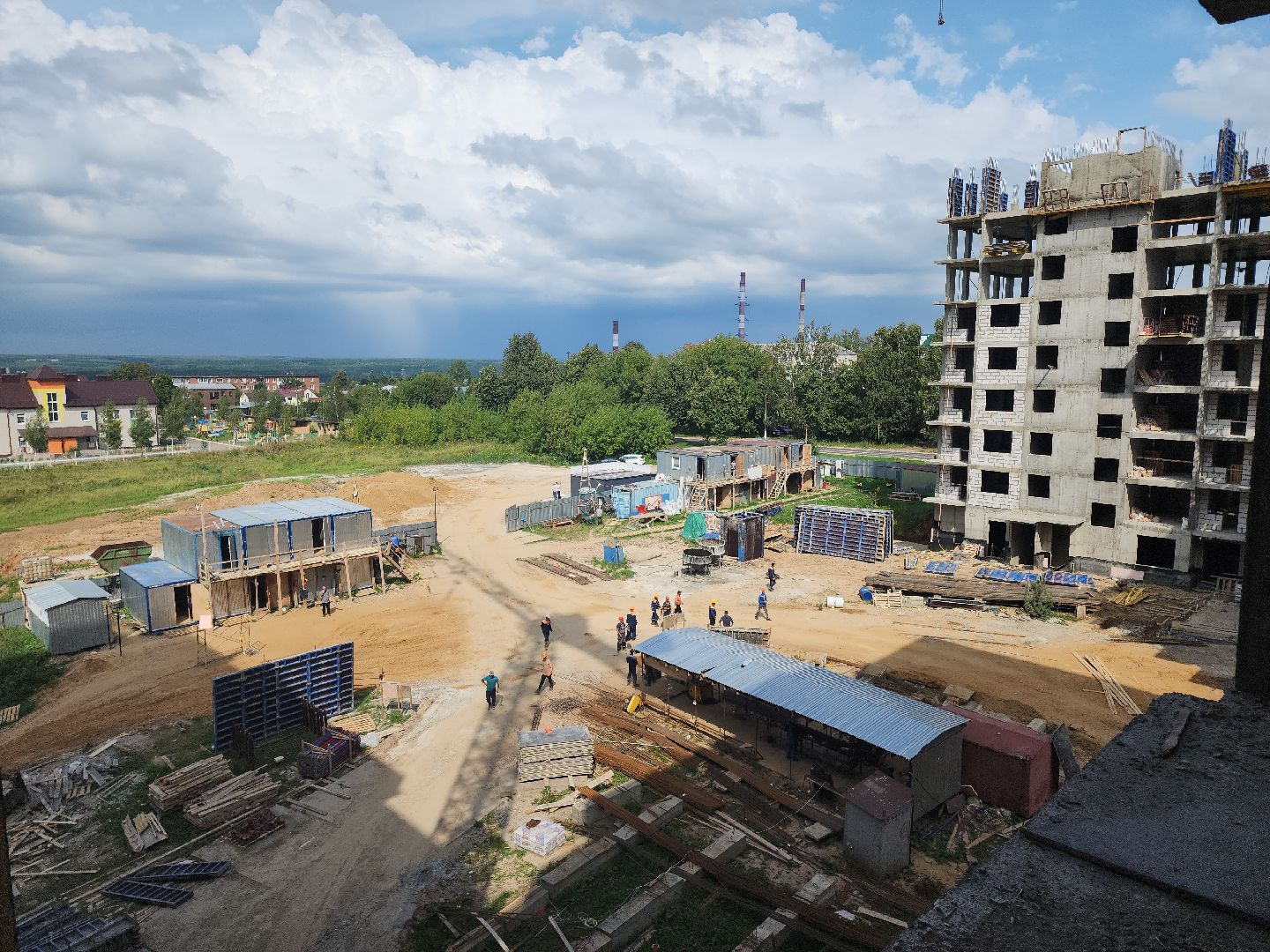 Кашира, строительство, жильё, спальный район