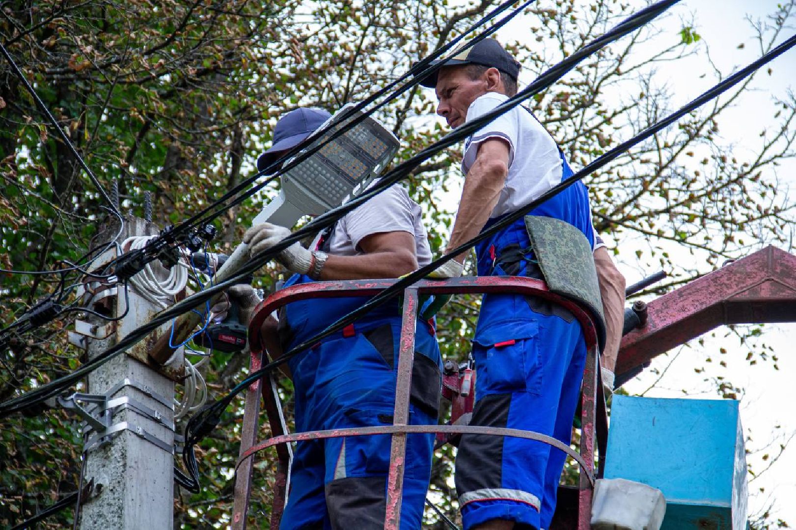 Подольск, освещение, фонари, деревни