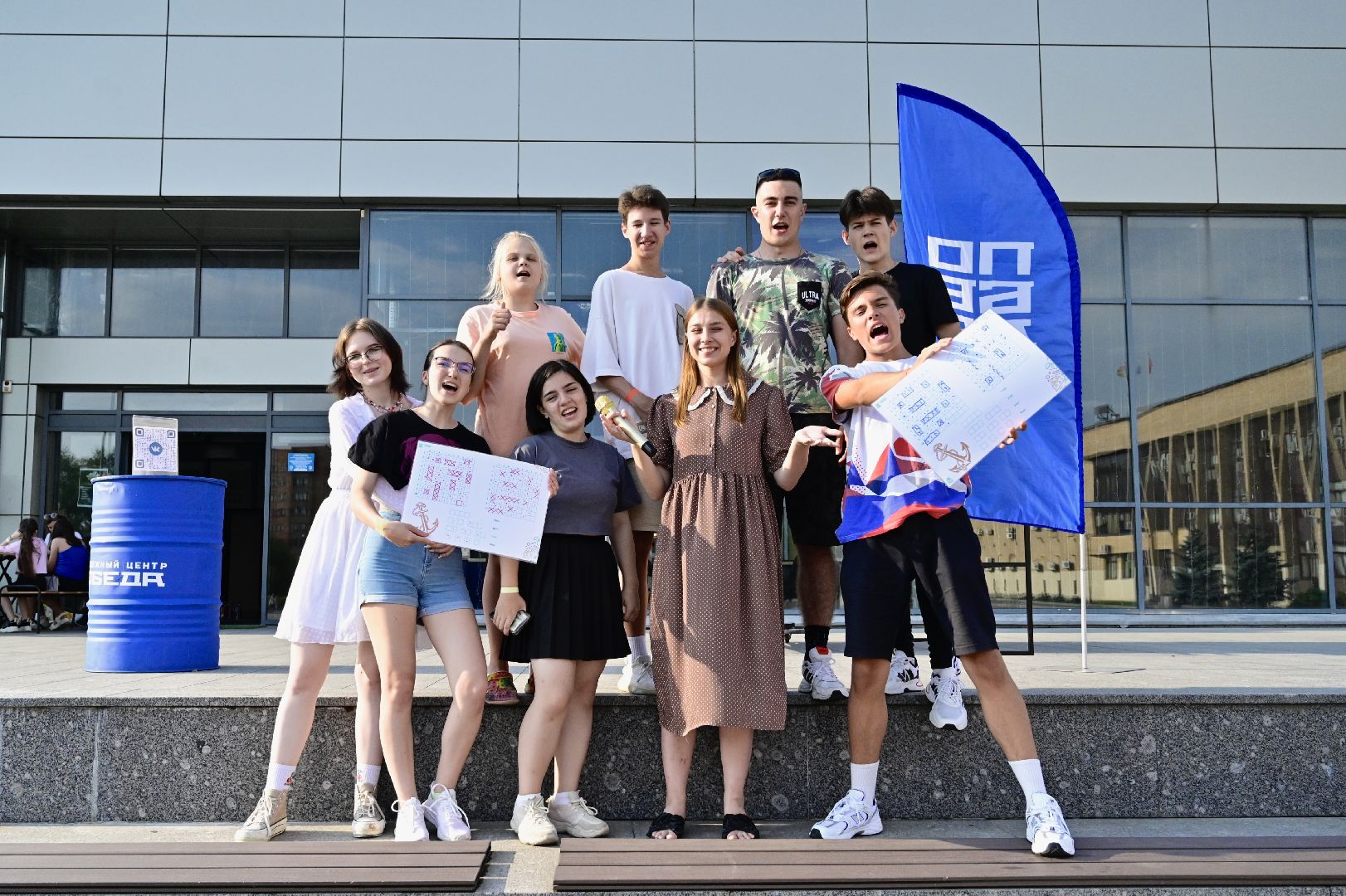 Домодедово, водный день, морской бой, водный пистолет, лето в Подмосковье, Победа, МЦ Победа