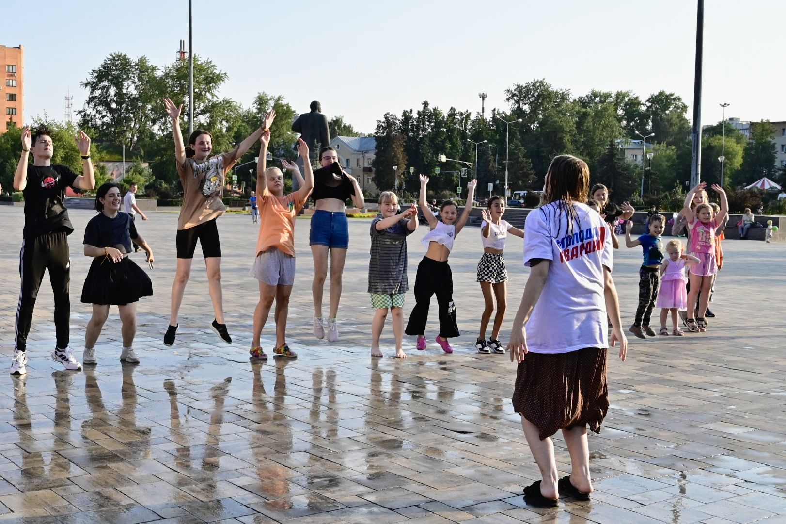 Домодедово, водный день, морской бой, водный пистолет, лето в Подмосковье, Победа, МЦ Победа