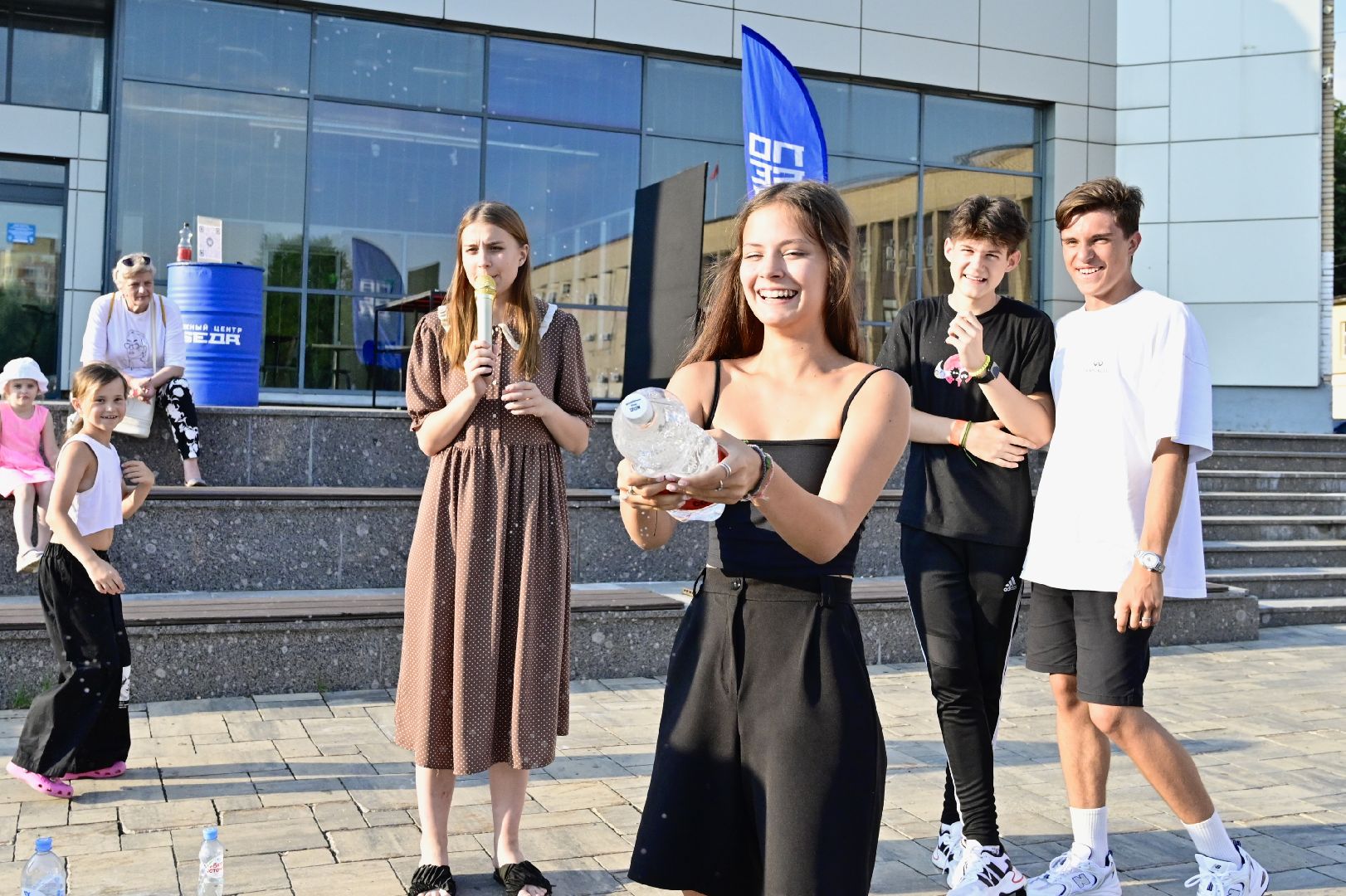 Домодедово, водный день, морской бой, водный пистолет, лето в Подмосковье, Победа, МЦ Победа