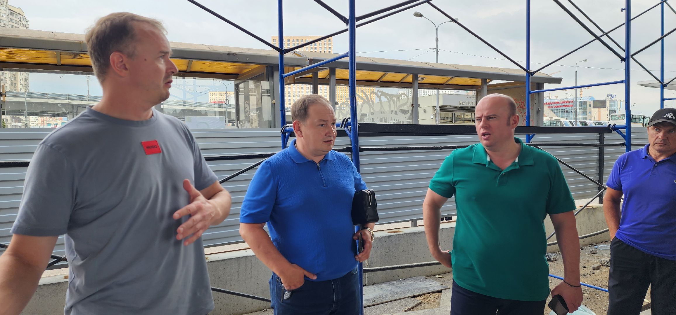 строительство, ОРП-1, метро Котельники, павильон