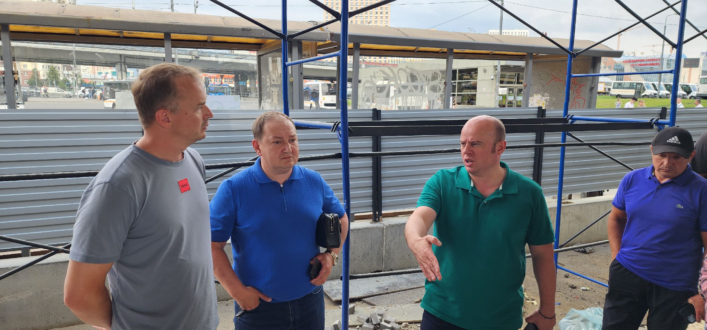 строительство, ОРП-1, метро Котельники, павильон