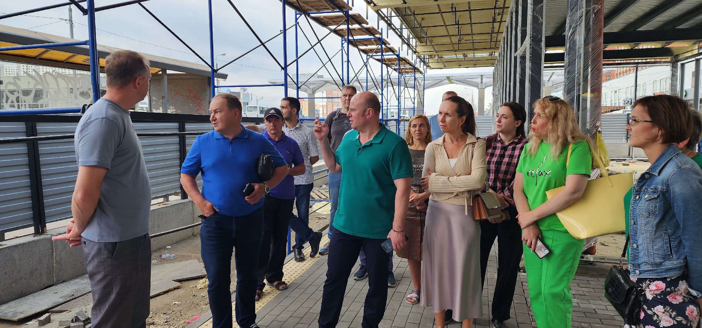 строительство, ОРП-1, метро Котельники, павильон