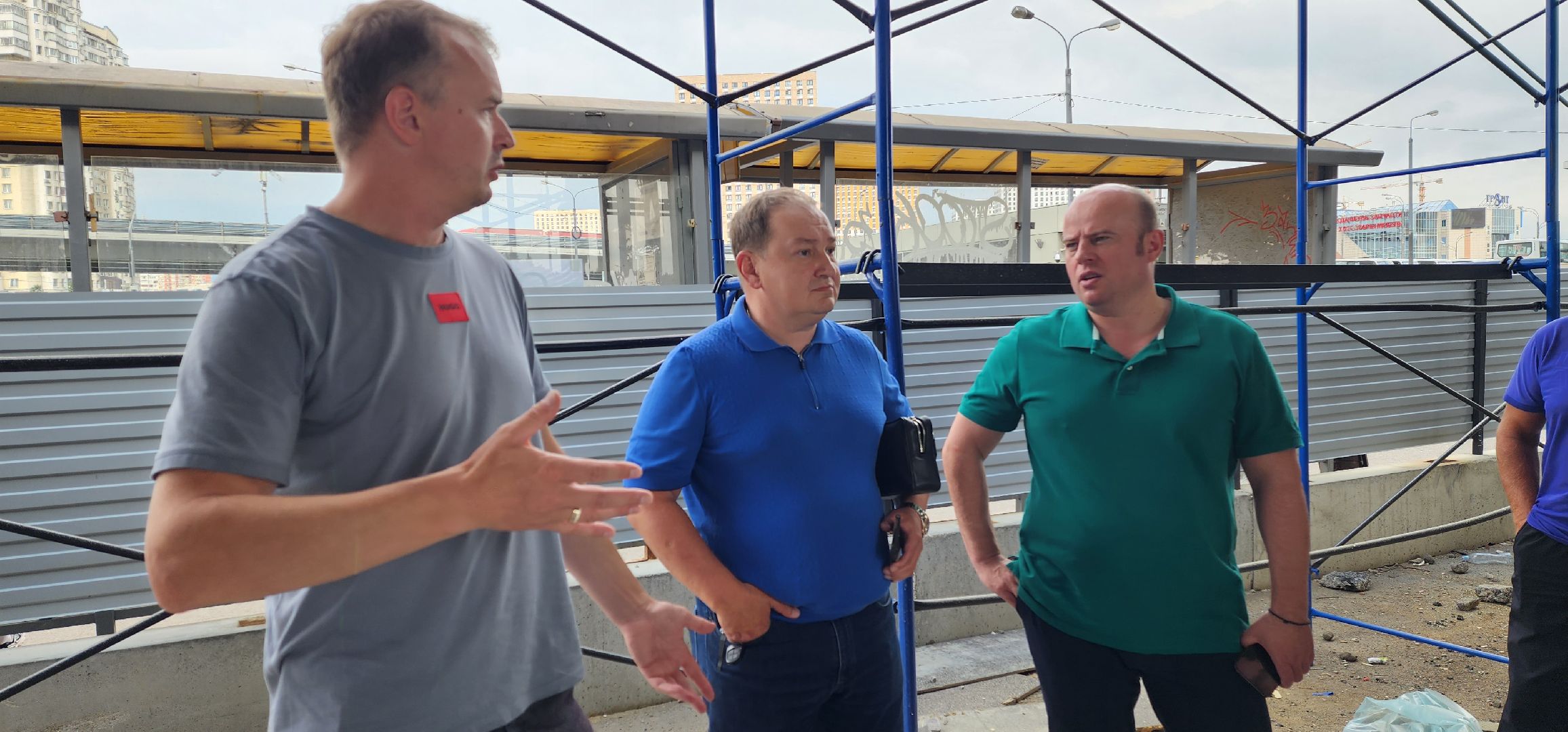 строительство, ОРП-1, метро Котельники, павильон