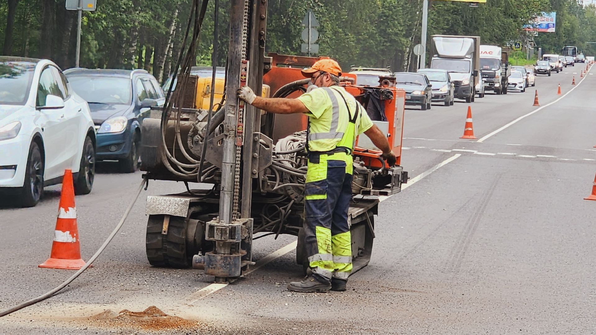 Подмосковье, Ивантеевка, благоустройство, пушкинский округ, дорога,