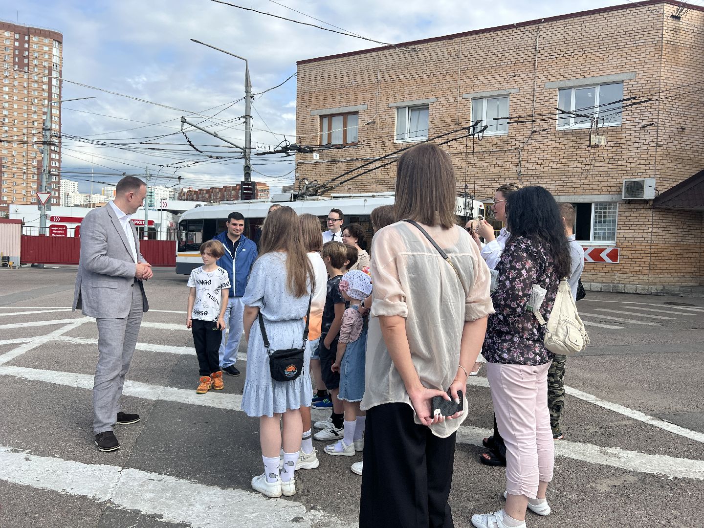 Химки, транспорт, троллейбус, Химкиэлектротранс, экскурсия, дети