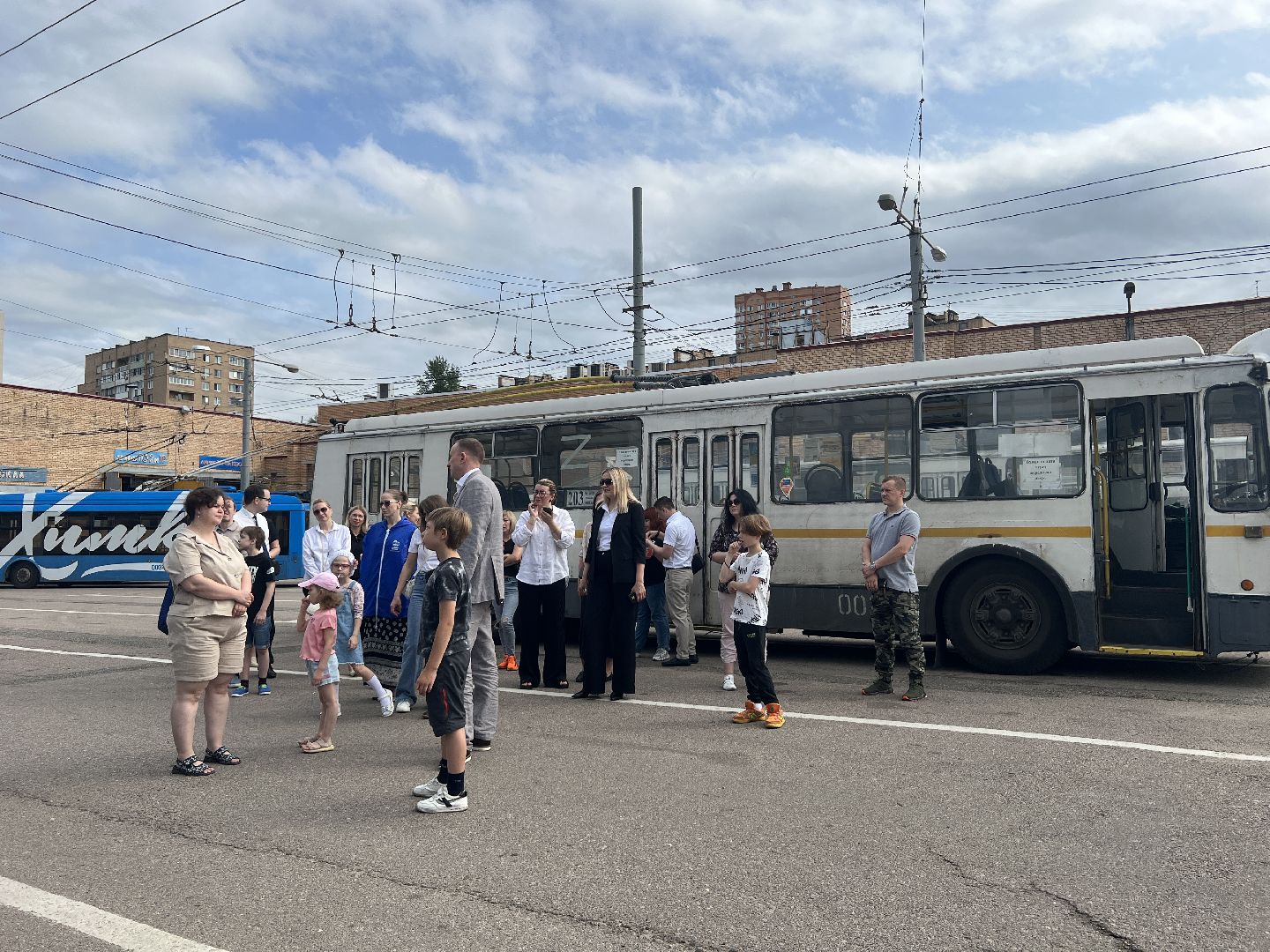 Химки, транспорт, троллейбус, Химкиэлектротранс, экскурсия, дети