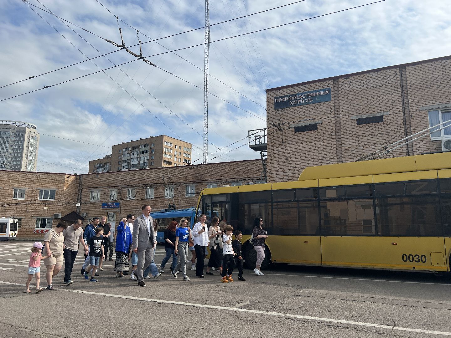 Химки, транспорт, троллейбус, Химкиэлектротранс, экскурсия, дети