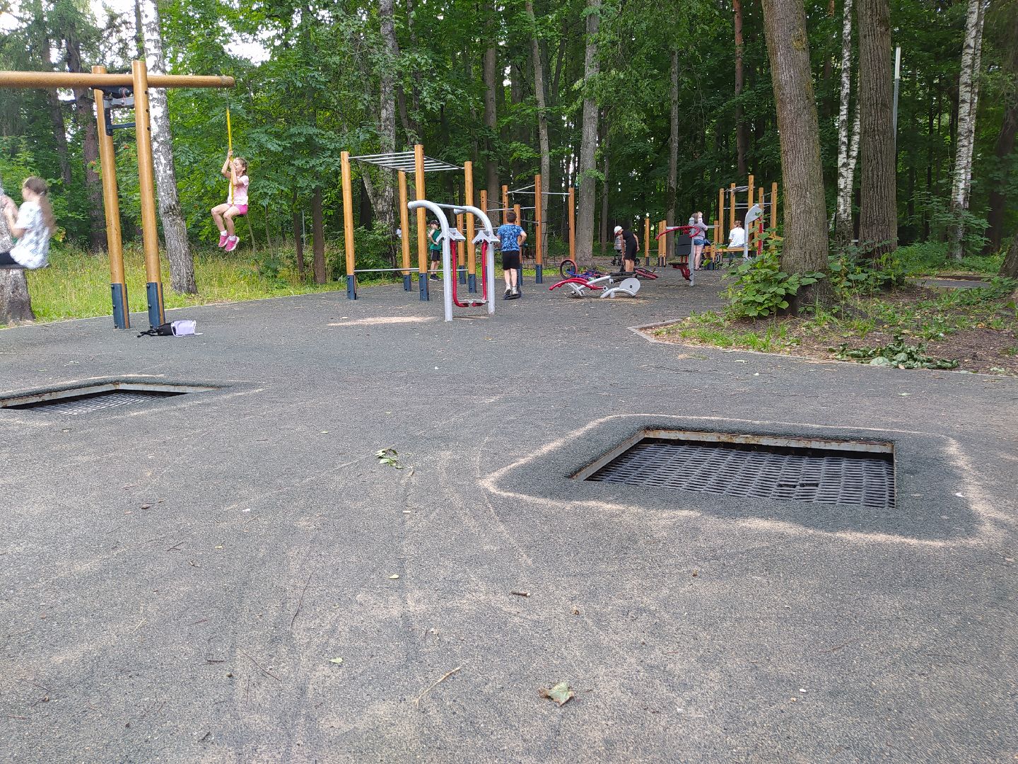 Нахабино, парк, благоустройство