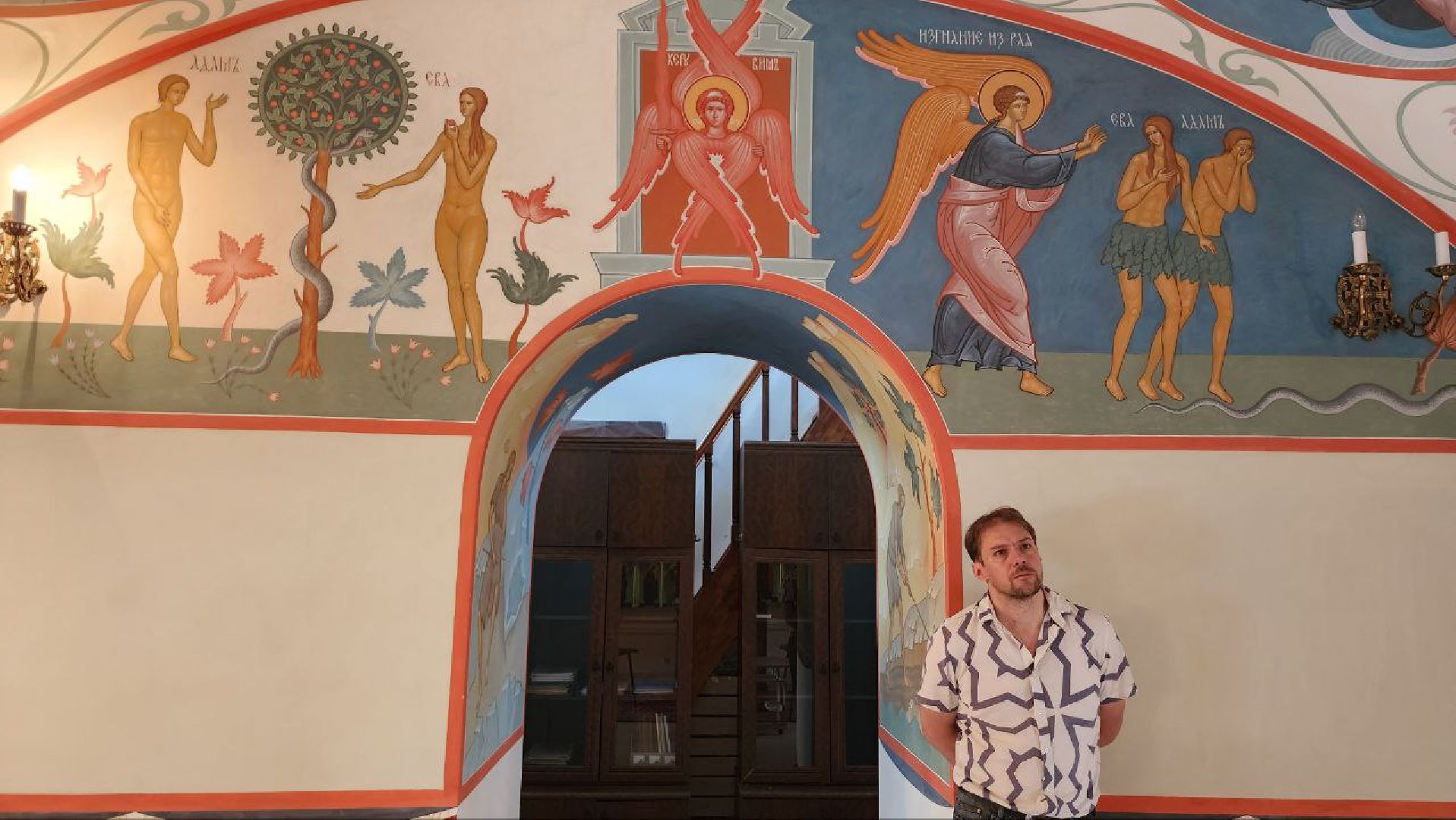 Дмитров, Спасский храм, Антон Старцев