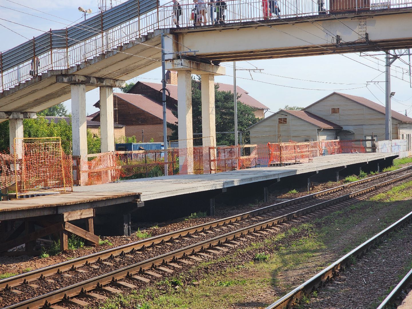 Павловский Посад, городской округ Павловский Посад, ремот, строительство, станция, железная дорога