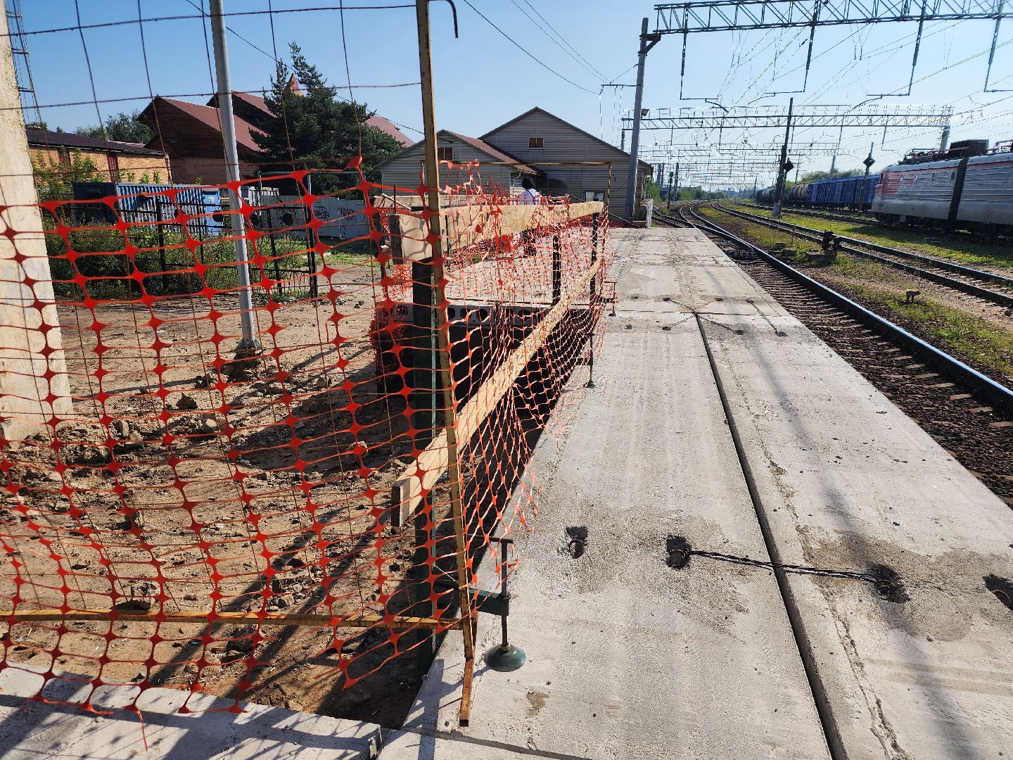 Павловский Посад, городской округ Павловский Посад, ремот, строительство, станция, железная дорога