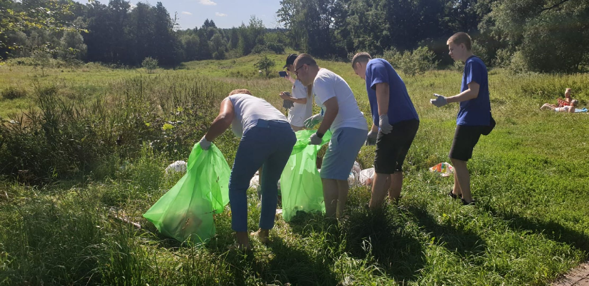 экология; субботник; чистая вода; волонтеры