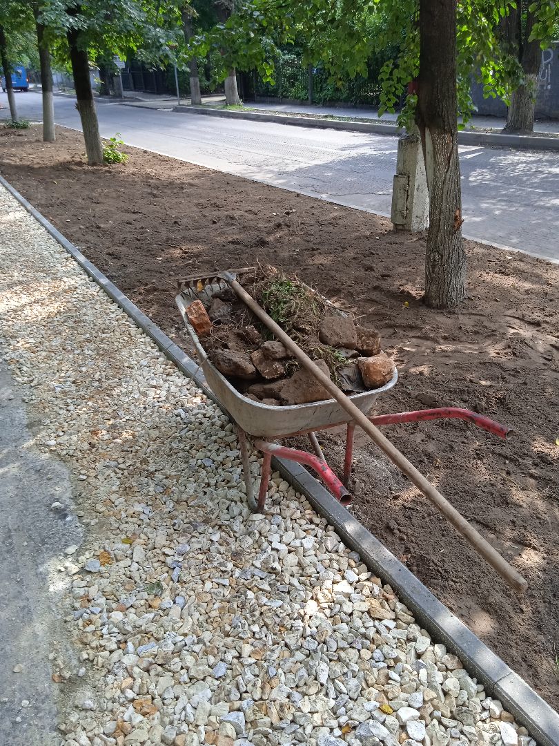 ремонт, дорог, улица, Ломоносова, Папоян