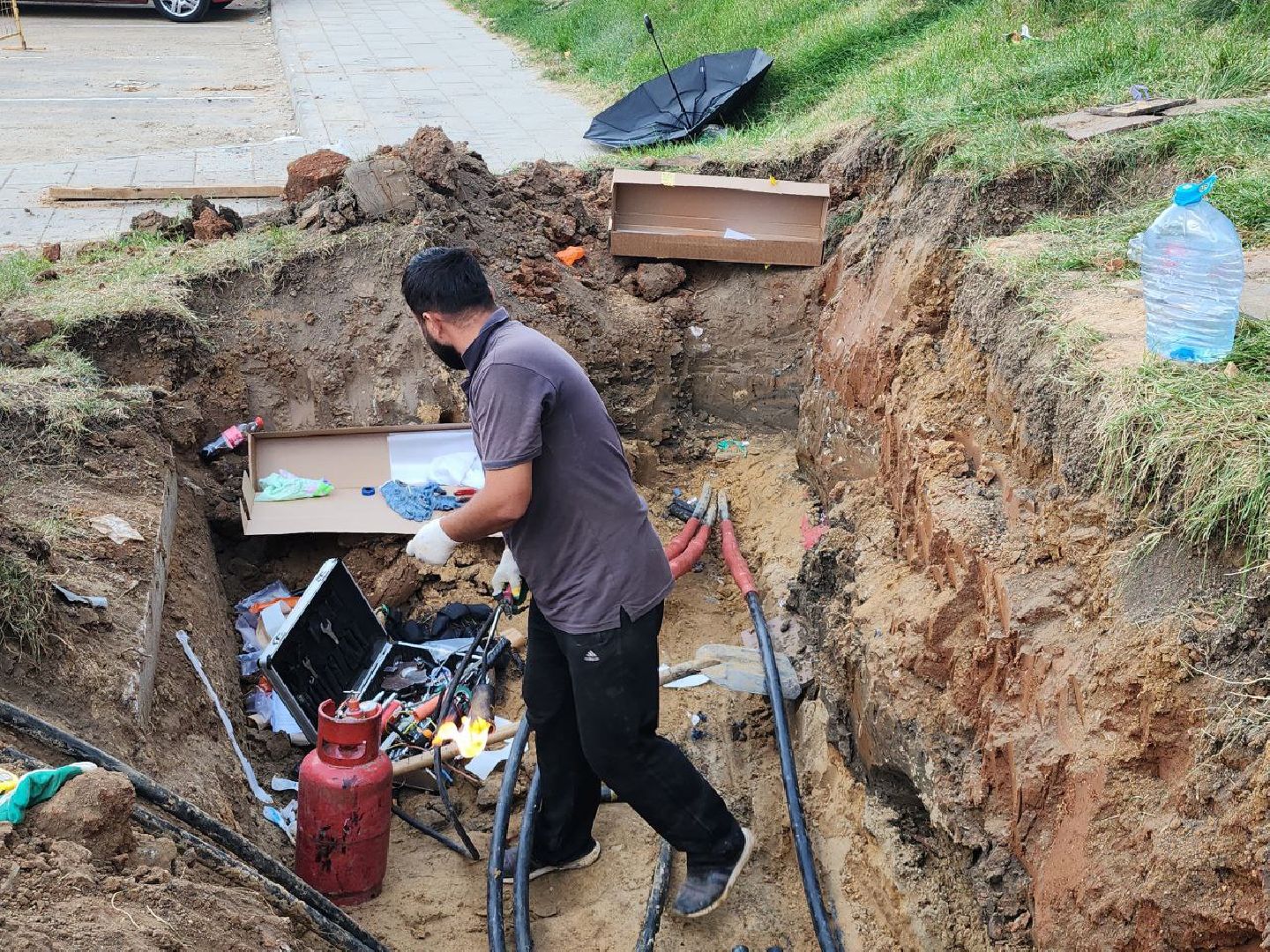 авария, Ленинский, ЖК Южная Битца