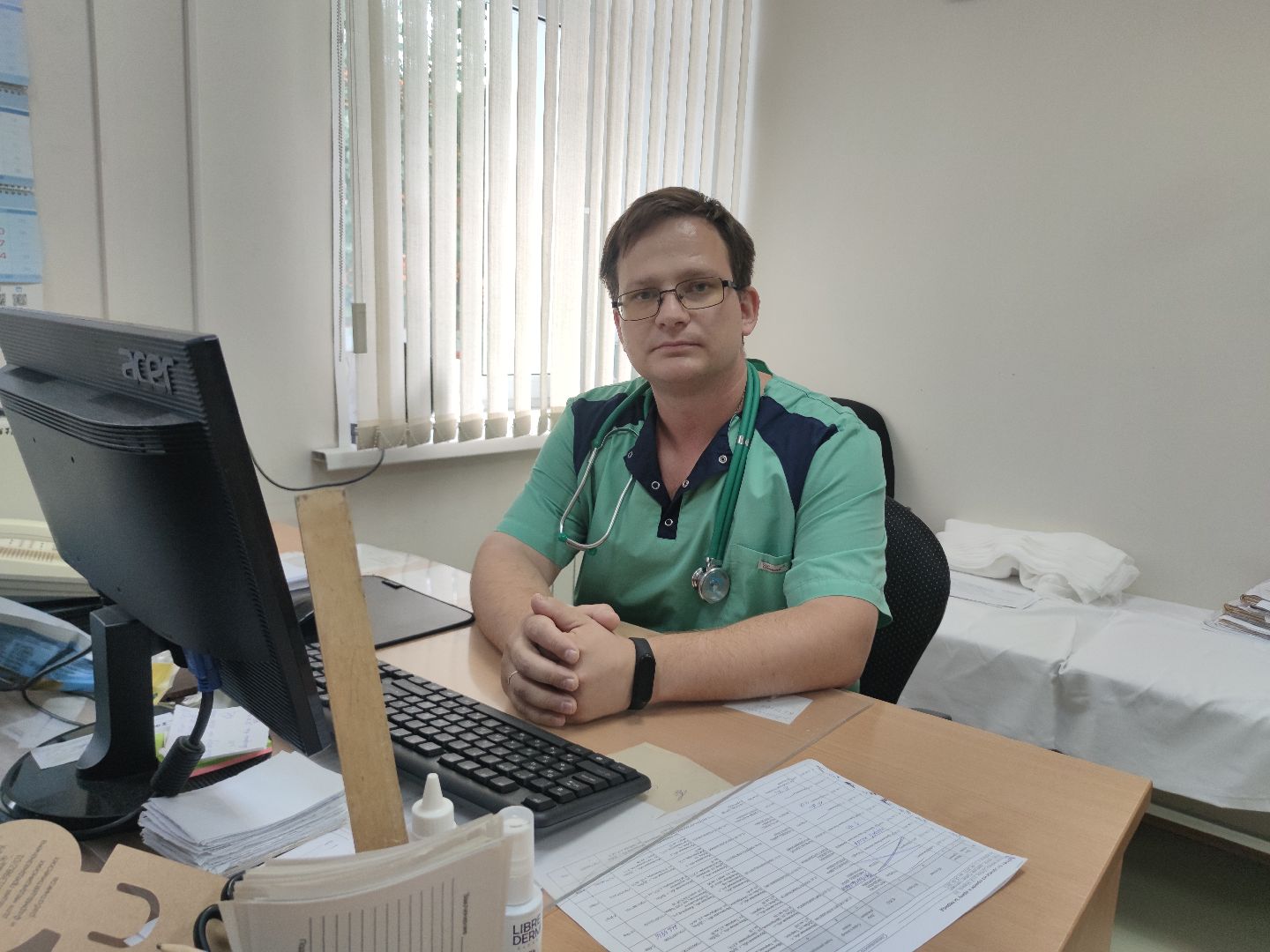 Фельдшер, экстренное состояние, неотложная помощь, Дубненская больница, поликлиника, Дубна