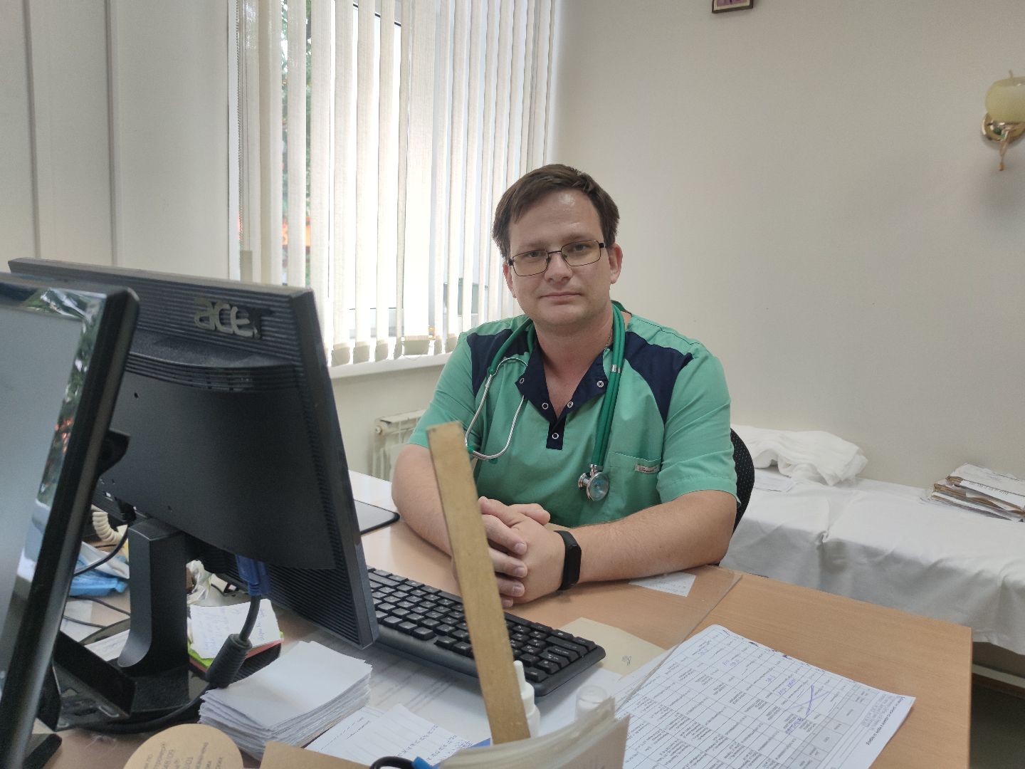 Фельдшер, новый специалист, интервью, беседа, медицина, Дубненская больница, Дубна