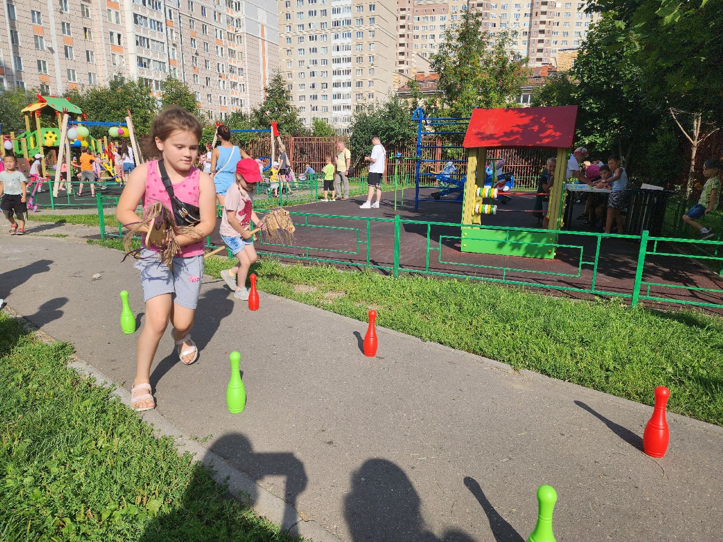 Подольск, детский праздник, лето в Подмосковье, праздник двора, отдых, каникулы, игры