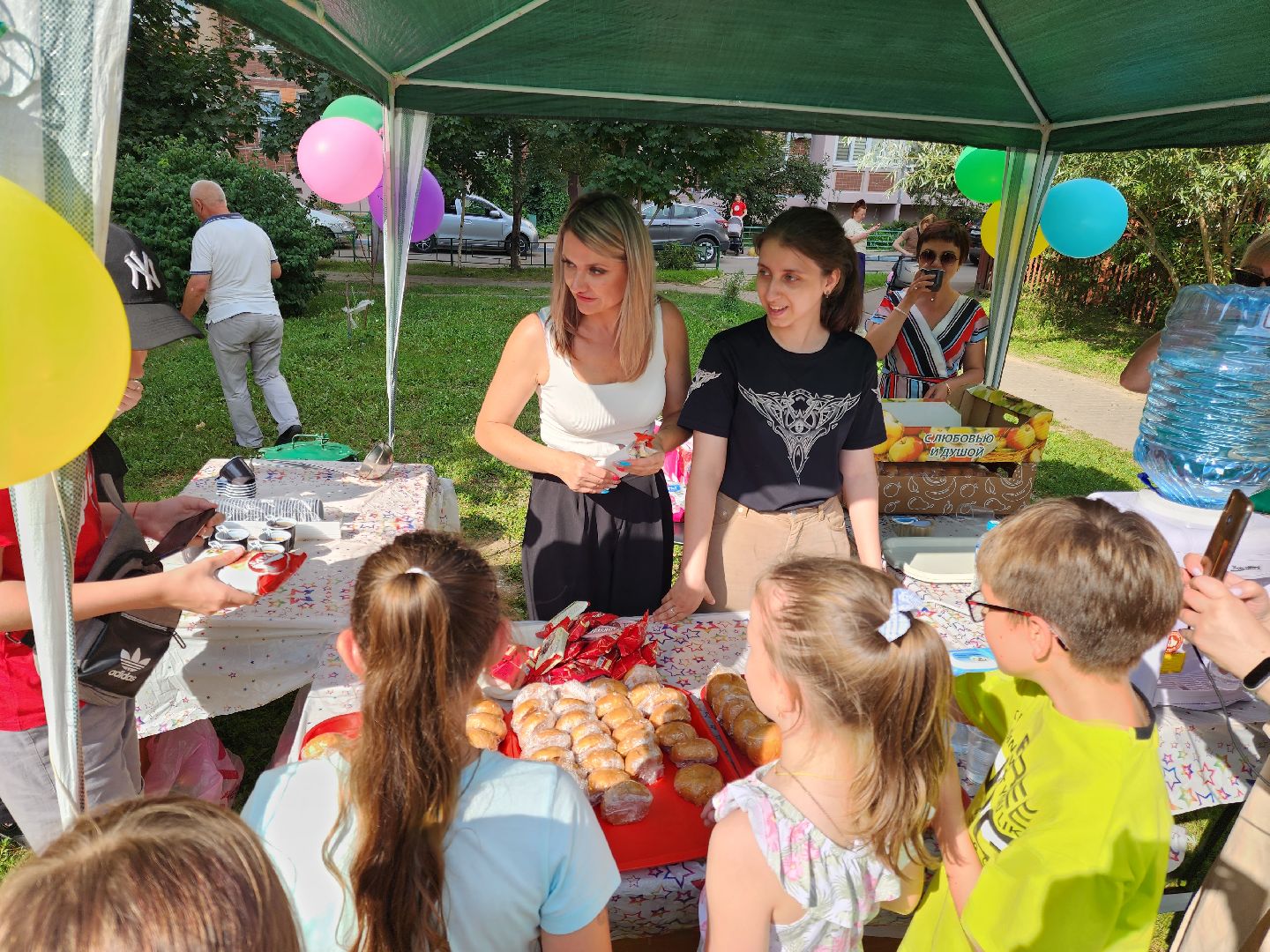 Подольск, детский праздник, лето в Подмосковье, праздник двора, отдых, каникулы, игры