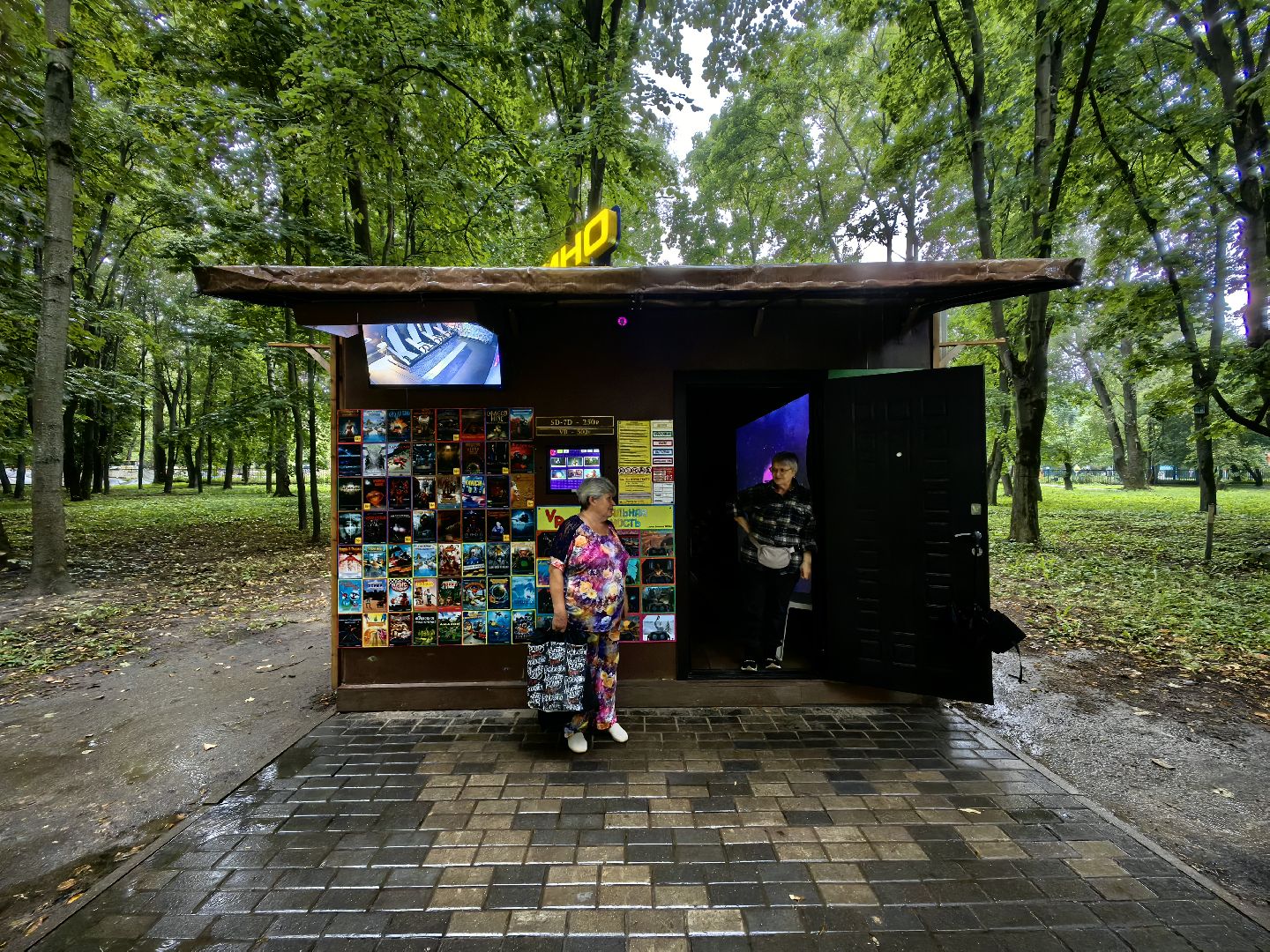 Кинотеатр, парк, формат, виртуальная реальность