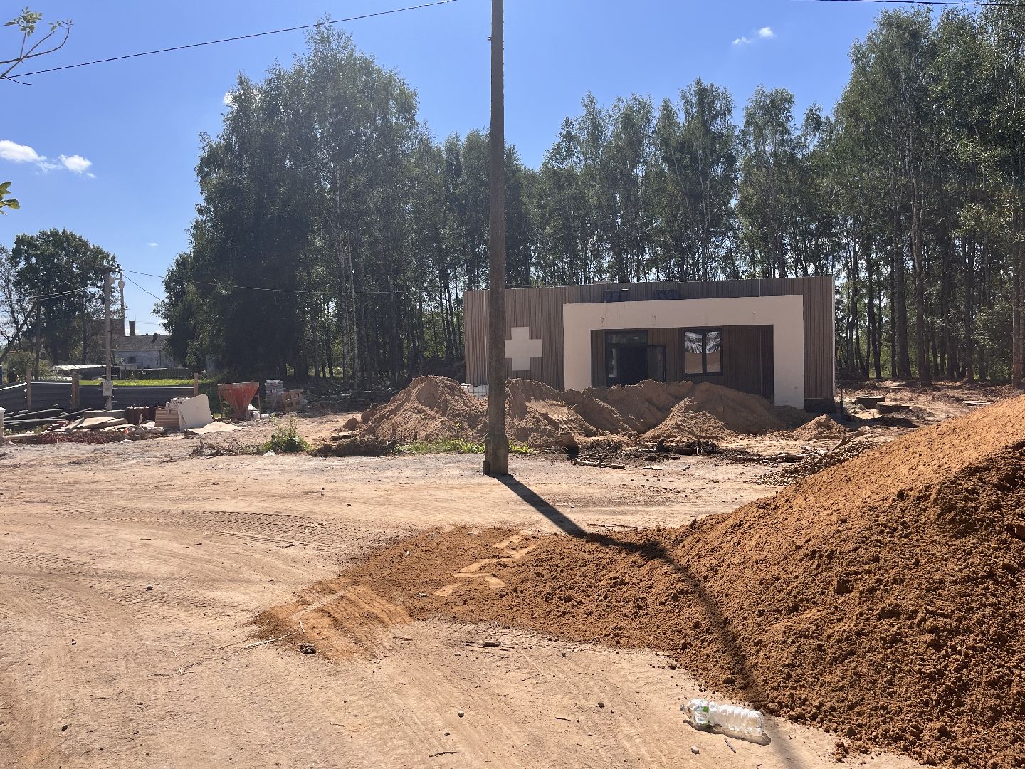 Шаховская, Фап, строительство