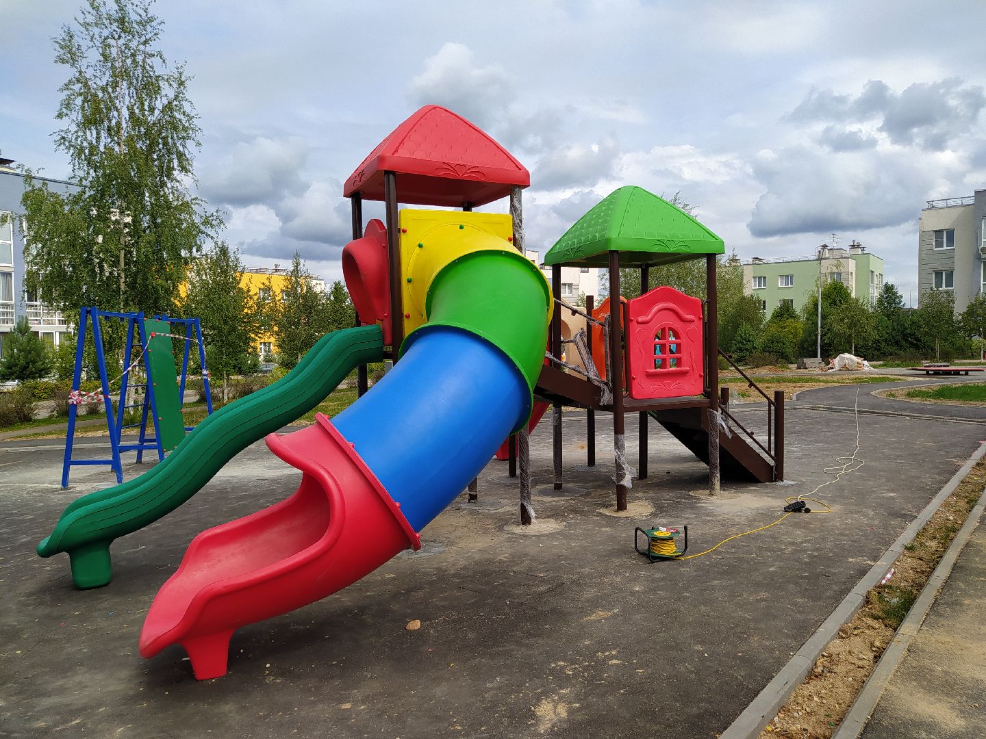 Чёрная, Дедовск, Нахабино, площадка, дети