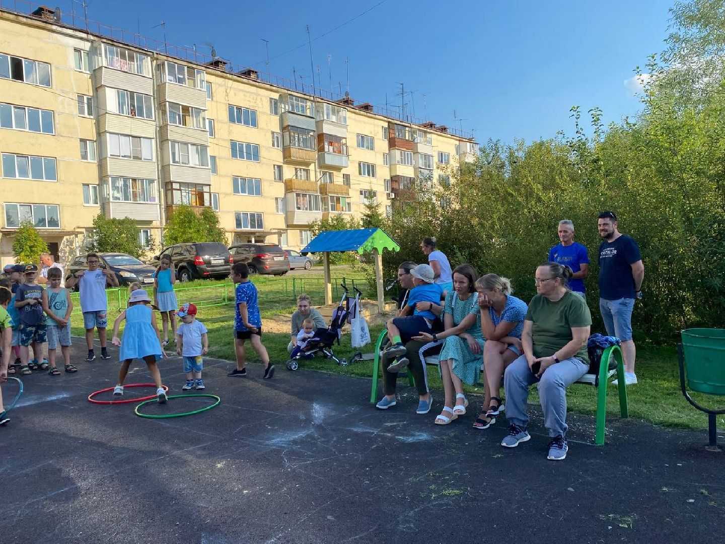Чехов, ЖКХ, праздник двора, соседи, дети, аниматоры