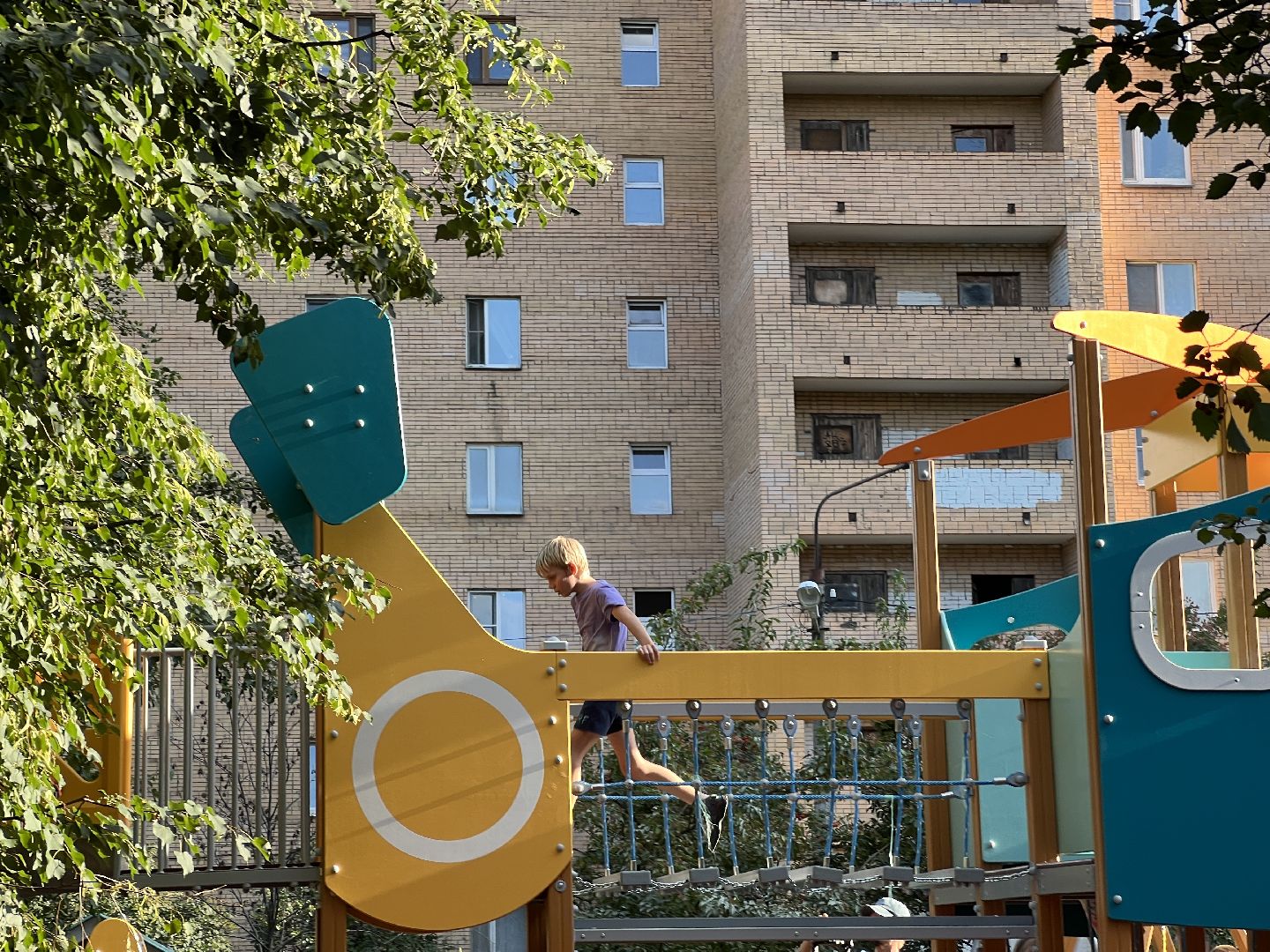 Химки, детская площадка, дети