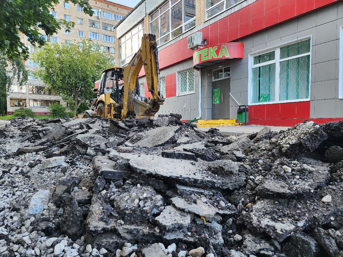 Серпухов, Подмосковье, благоустройство, ремонт дороги, новый асфальт