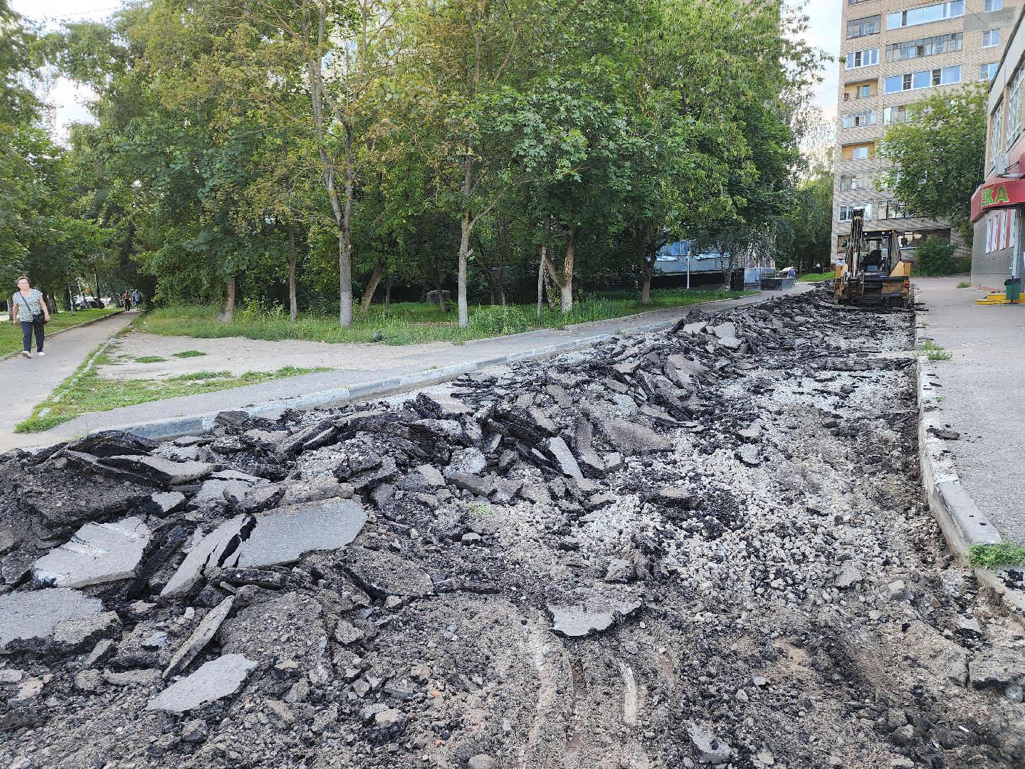 Серпухов, Подмосковье, благоустройство, ремонт дороги, новый асфальт