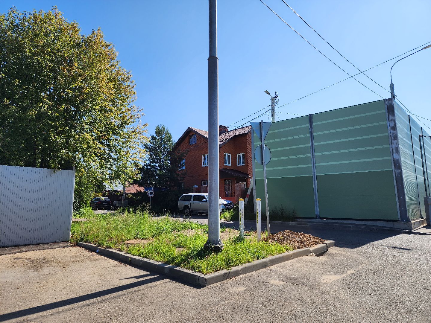 Одинцово, зайцево, экраны, акустические экраны, шоссе, кокошкинское шоссе, дорога, реконструкция,