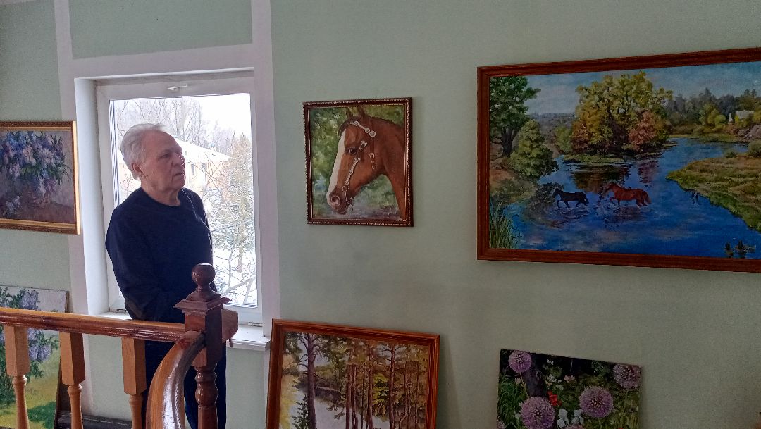 Художник, живопись, картины, галерея, выставка