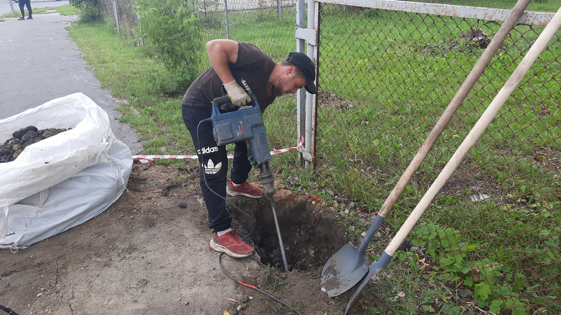 Шатура, замена опор, освещение, Школьная