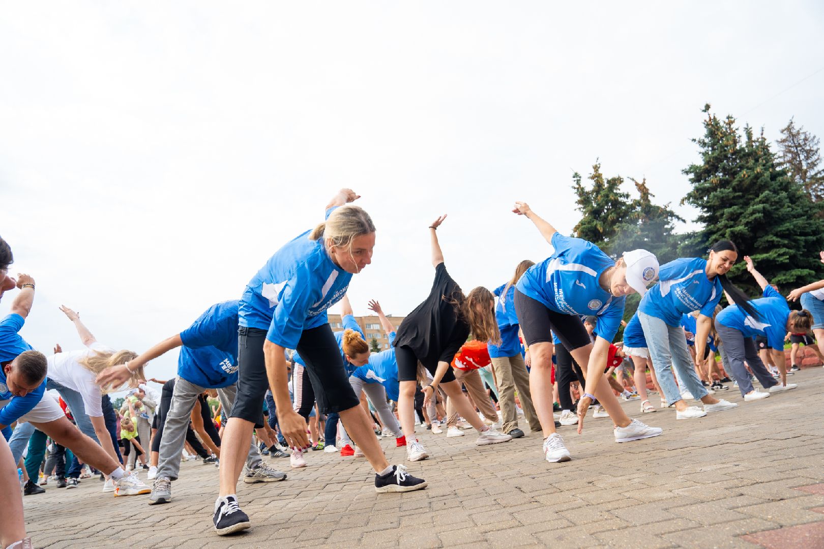 Акция, спорт, День физкультурника, Бодрое утро, Орехово-Зуево