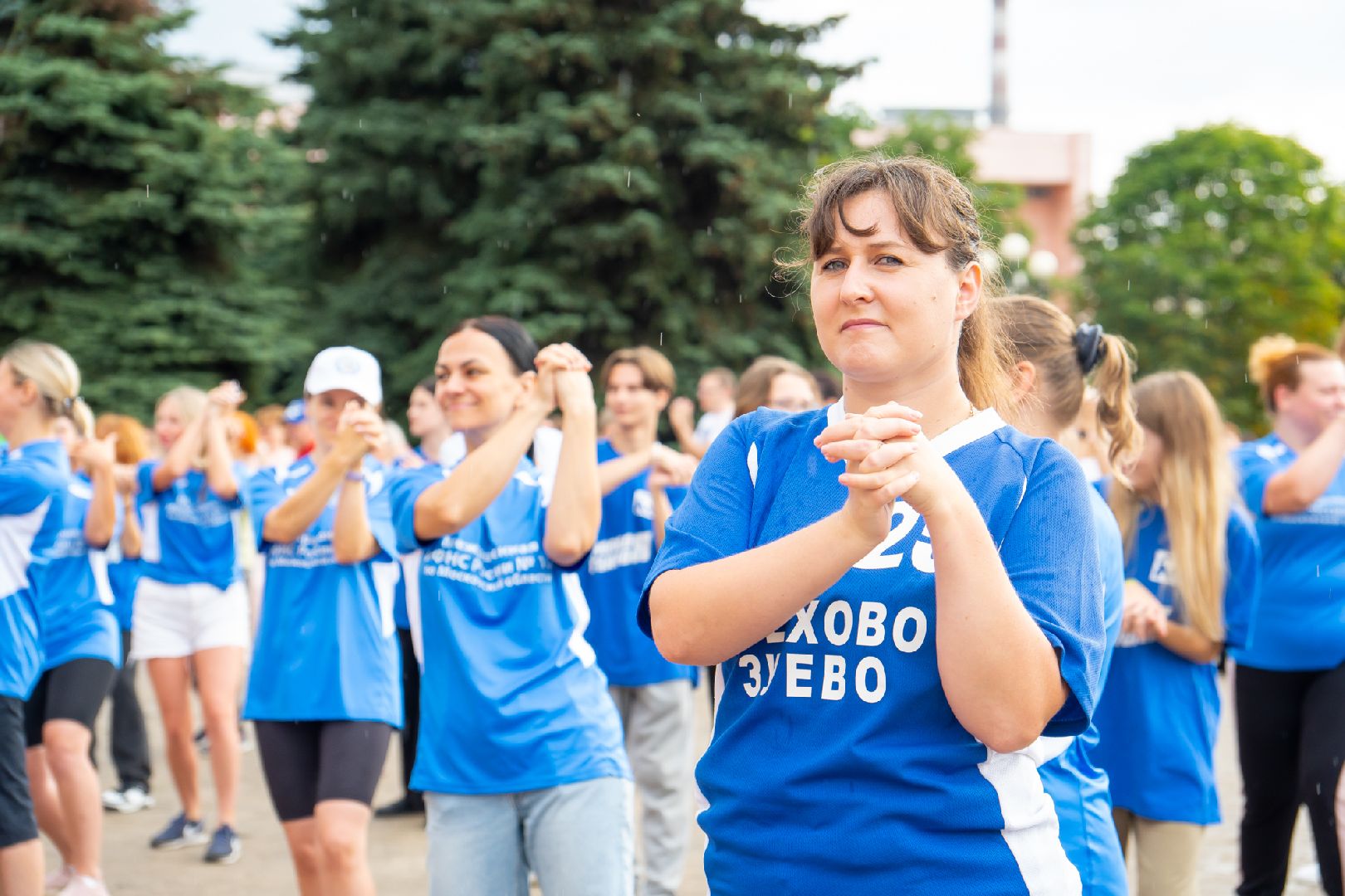 Акция, спорт, День физкультурника, Бодрое утро, Орехово-Зуево