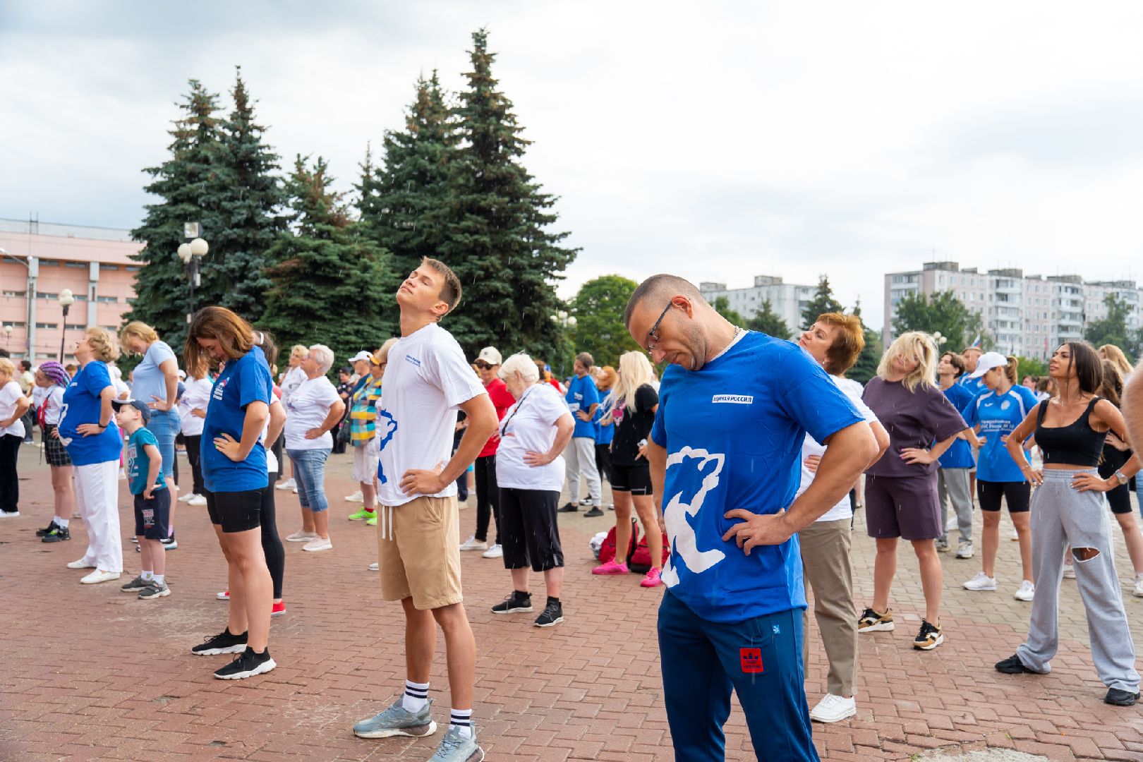 Акция, спорт, День физкультурника, Бодрое утро, Орехово-Зуево